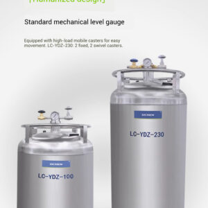 Laboratory self pressurized liquid nitrogen supply tank 30 liter small liquid nitrogen supply tank