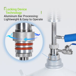 Liquid nitrogen pump, liquid nitrogen spray gun, liquid nitrogen tank, hand held foot pedal fully automatic pressure discharge pump, booster pump - Image 3