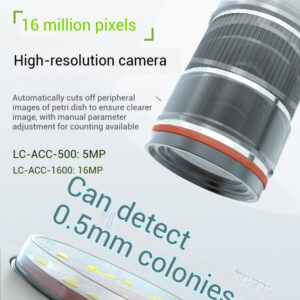 Fully automatic colony counter, bacterial testing instrument, laboratory digital bacterial quantity detector - Image 3