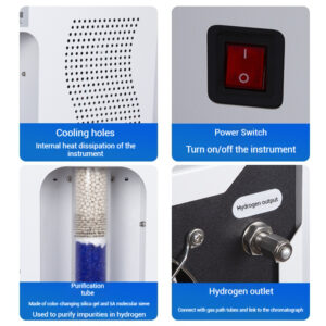 Cold dry air generator, hydrogen generator, laboratory gas chromatograph, gas source, air source - Image 4