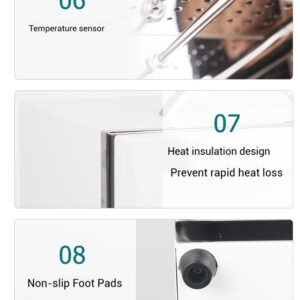 Portable Incubator Laboratory Electric Heating Constant Temperature Small Digital Display Insulated Box Microbial and Bacterial Germination Box - Image 7