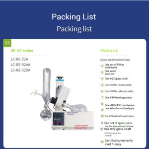 Distillation purification crystallization extraction rotary evaporator - Image 12