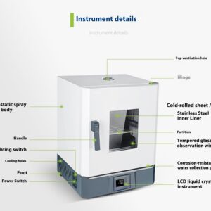 Waterproof constant temperature incubator, intelligent digital display laboratory, microbial and bacterial water jacket heating test chamber - Image 7