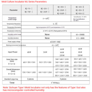 Biochemical mold incubator, constant temperature and humidity, bacteria and plants laboratory, lighting, artificial climate chamber - Image 3