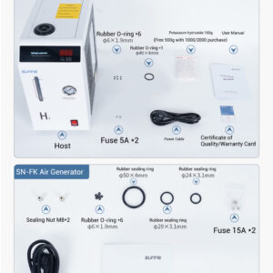 Hydrogen generator laboratory gas chromatograph supporting gas source high-purity air gas generator - Image 11