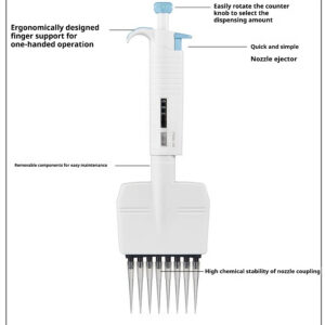 MicroPetteplus experiment fully disinfected manual pipette, single channel multi-channel adjustable pipette - Image 11