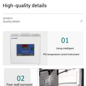 Portable Incubator Laboratory Electric Heating Constant Temperature Small Digital Display Insulated Box Microbial and Bacterial Germination Box - Image 5