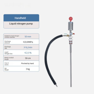 Liquid nitrogen pump, liquid nitrogen tank, foot pedal, hand pinch, electric pressure pump, liquid nitrogen spray gun, nitrogen discharge pump, liquid nitrogen self pressurization pump - Image 8