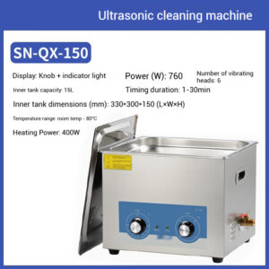 Laboratory ultrasonic cleaning machine, industrial large capacity eyewear jewelry watch circuit board cleaner - Image 15
