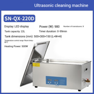 Laboratory ultrasonic cleaning machine, industrial large capacity eyewear jewelry watch circuit board cleaner - Image 18