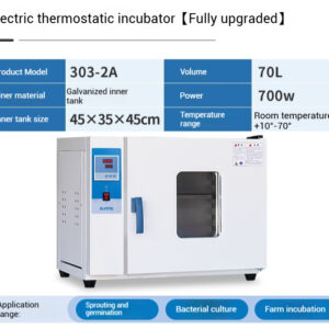 Electric heating constant temperature incubator, laboratory microbial bacterial cell, plant seed germination constant temperature incubator - Image 11