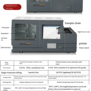 Coal sulfur analyzer, fully automatic intelligent sulfur analyzer, cement coke coulombic method, fast integrated sulfur analyzer - Image 3