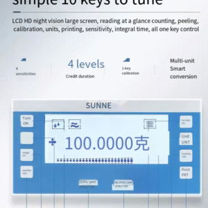 Electronic analytical balance 0.0001g 0.1/10000 laboratory 0.1/1000 precision balance 0.1mg - Image 4