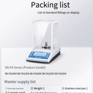 Electronic analytical balance 0.0001g 0.1/10000 laboratory 0.1/1000 precision balance 0.1mg - Image 10