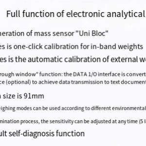 AUW120D 220D digital electronic analytical balance 0.01mg imported 1/100000 - Image 6