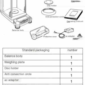 AUW120D 220D digital electronic analytical balance 0.01mg imported 1/100000 - Image 7