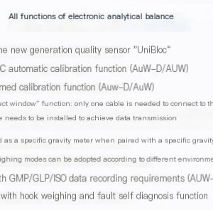 AUY120 ATX220 Electronic Analysis Balance 0.1mg One in Ten Thousand Laboratory Precision Balance - Image 6