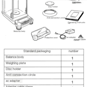 AUY120 ATX220 Electronic Analysis Balance 0.1mg One in Ten Thousand Laboratory Precision Balance - Image 8
