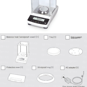 AUY120 ATX220 Electronic Analysis Balance 0.1mg One in Ten Thousand Laboratory Precision Balance - Image 9