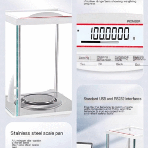 Electronic Scale New Product PR124ZHE PR224ZHE One in Ten Thousand Analytical Balance Laboratory - Image 5
