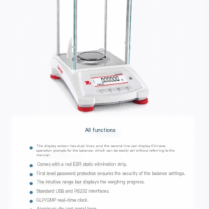 Electronic Scale New Product PR124ZHE PR224ZHE One in Ten Thousand Analytical Balance Laboratory - Image 9