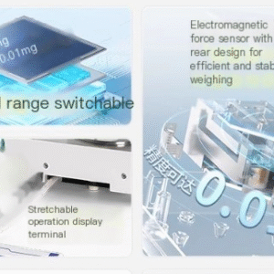 High precision semi micro electronic analysis balance laboratory 1/100000 0.01mg 0.1mg - Image 6