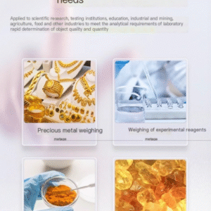 High precision semi micro electronic analysis balance laboratory 1/100000 0.01mg 0.1mg - Image 9