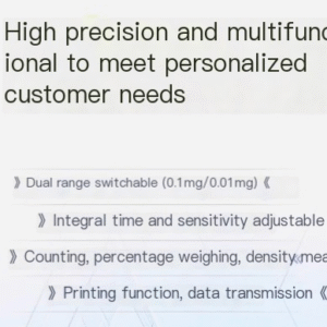 High precision semi micro electronic analysis balance laboratory 1/100000 0.01mg 0.1mg - Image 12