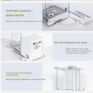 High precision semi micro electronic analysis balance laboratory 1/100000 0.01mg 0.1mg - Image 15