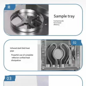 Rapid Moisture Analyzer MA35 Tea Grain Moisture Detector Halogen Wood Moisture Analyzer - Image 3