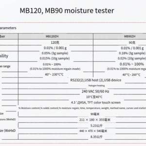 Grain moisture detector, fast moisture tester, infrared moisture analyzer MB23MB25MB27 - Image 11