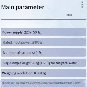 Microcomputer fully automatic moisture analyzer for coal, ore, petroleum, soil solid microwave moisture analyzer - Image 10