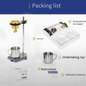 Four cup portable coating laboratory LND-1 portable viscometer desktop coating four cups - Image 9