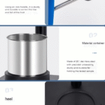 NDJ-5S8S laboratory pointer viscosity counter with rotational viscometer and visible viscosity tester - Image 17