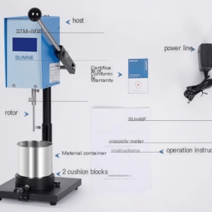 NDJ-5S8S laboratory pointer viscosity counter with rotational viscometer and visible viscosity tester - Image 20