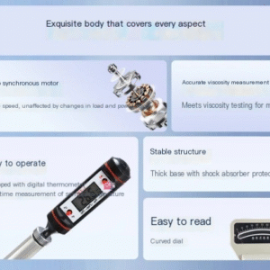 NDJ-5S8S laboratory pointer viscosity counter with rotational viscometer and visible viscosity tester - Image 22