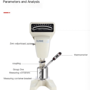 NDJ-5S8S laboratory pointer viscosity counter with rotational viscometer and visible viscosity tester - Image 26