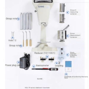 NDJ-5S8S laboratory pointer viscosity counter with rotational viscometer and visible viscosity tester - Image 28