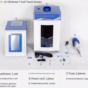 Ultrasonic cell disruptor laboratory large touch screen digital display intelligent emulsification separation cell crusher - Image 11