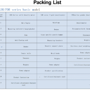 Electronic solid density meter, multifunctional rubber plastic liquid density detector, PVC specific gravity meter - Image 26