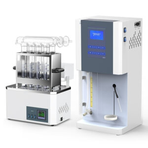 Fully automatic Kjeldahl nitrogen analyzer distillation device