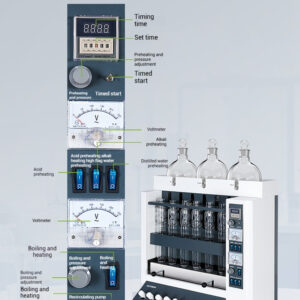 Laboratory grain, oil, and feed six-tube cellulose analyzer - Image 7