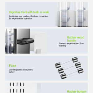 Fully automatic Kjeldahl nitrogen analyzer distillation device - Image 11
