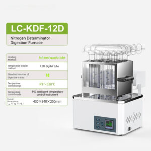 Fully automatic Kjeldahl nitrogen analyzer distillation device - Image 36