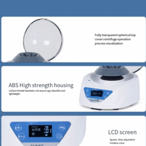 Low-speed centrifuge laboratory serum fat separation large-capacity timing floor-type centrifuge - Image 8