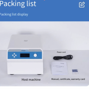 Low-speed centrifuge laboratory serum fat separation large-capacity timing floor-type centrifuge - Image 10