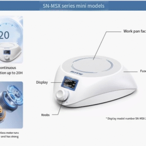 Magnetic stirrer, laboratory digital display constant temperature multi-connected stirrer, mini heating, large capacity stirring - Image 10