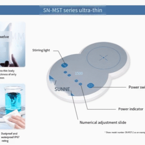 Magnetic stirrer, laboratory digital display constant temperature multi-connected stirrer, mini heating, large capacity stirring - Image 11