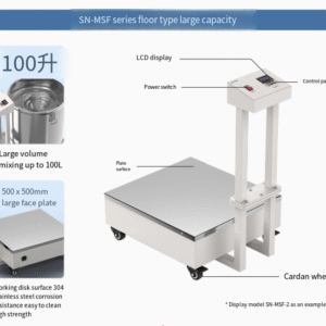 Magnetic stirrer, laboratory digital display constant temperature multi-connected stirrer, mini heating, large capacity stirring - Image 12