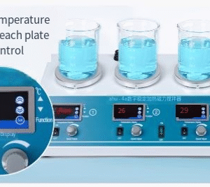 Magnetic stirrer, laboratory digital display constant temperature multi-connected stirrer, mini heating, large capacity stirring - Image 18